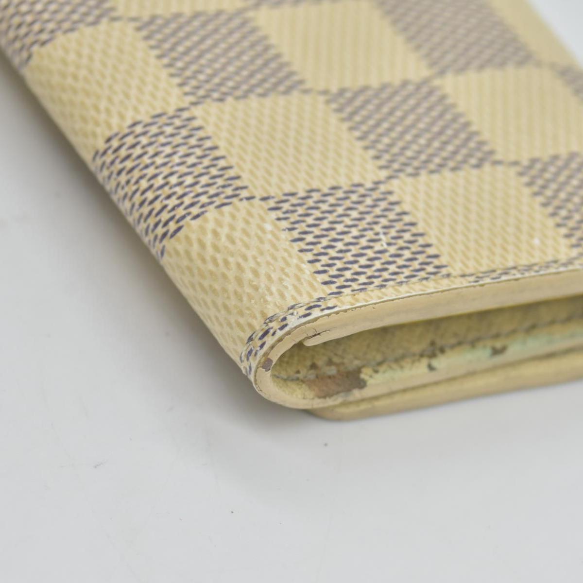$345 Louis Vuitton Damier Azur Multicles 6 Key Holder CT4178