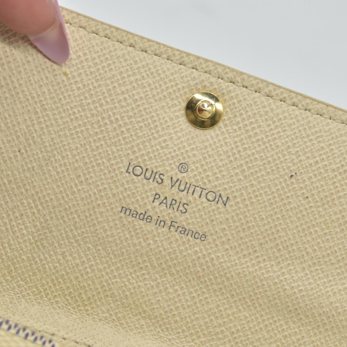 $345 Louis Vuitton Damier Azur Multicles 6 Key Holder CT4178