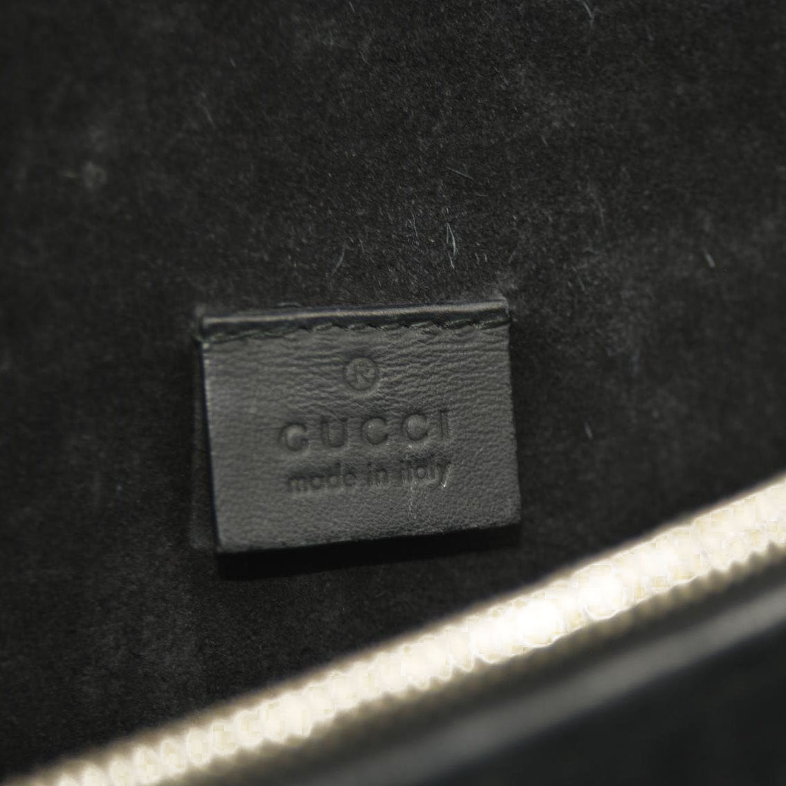 GUCCI  GG Supreme Monogram Small Dionysus Shoulder Bag Black