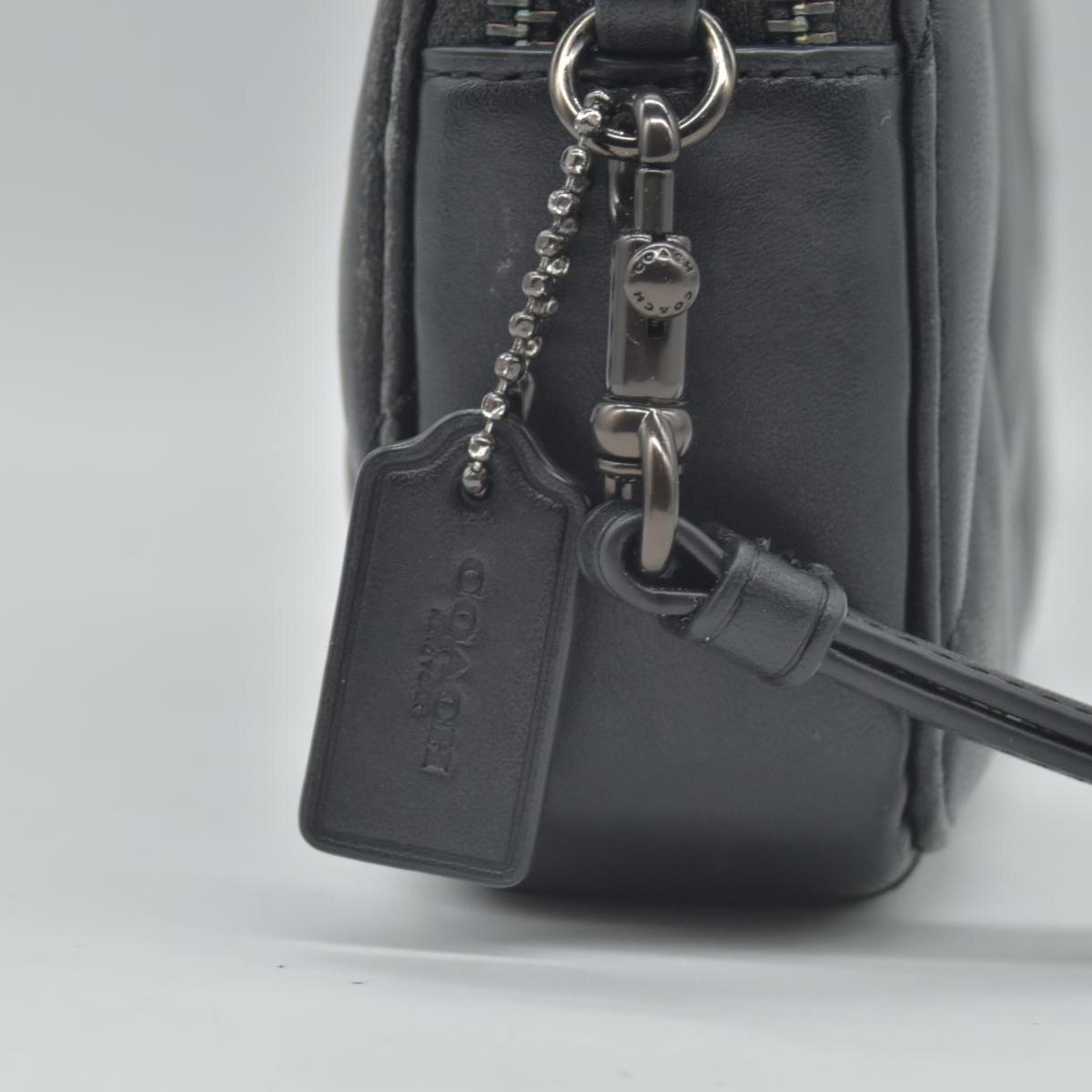 $295 COACH Women's Double Zip Kira Crossbody Bag with Pillow Quilting