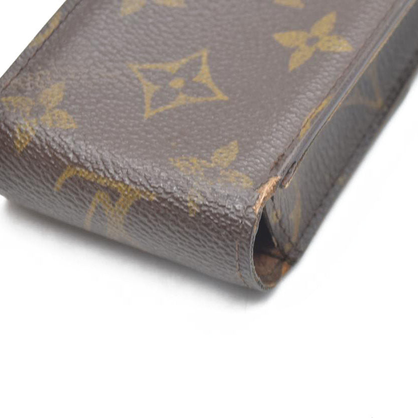 $295 Louis Vuitton Vintage Smoke Case Monogram CT1015