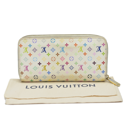 $1050LOUIS VUITTON Monogram Zippy Zip Around Long Wallet CA2191