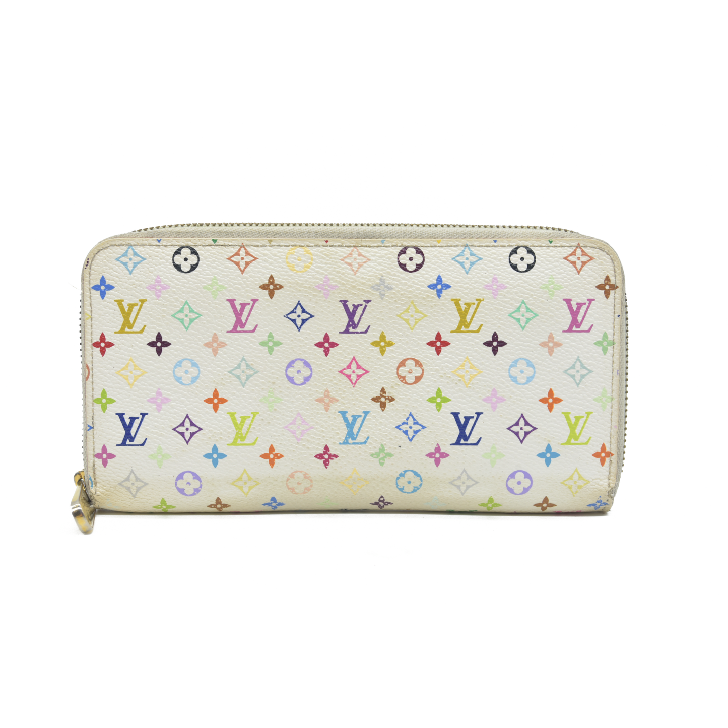 $1050LOUIS VUITTON Monogram Zippy Zip Around Long Wallet CA2191