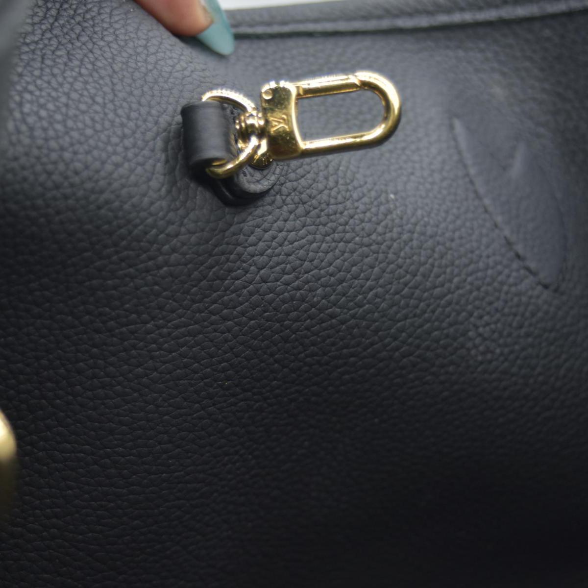 $3200 Louis Vuitton Monogram Calfskin Neo Neverfull Inside Out MM Black RFID