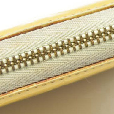 $490 Louis Vuitton Monogram Vernis Patent Leather Broom Zip Around Wallet MI0999