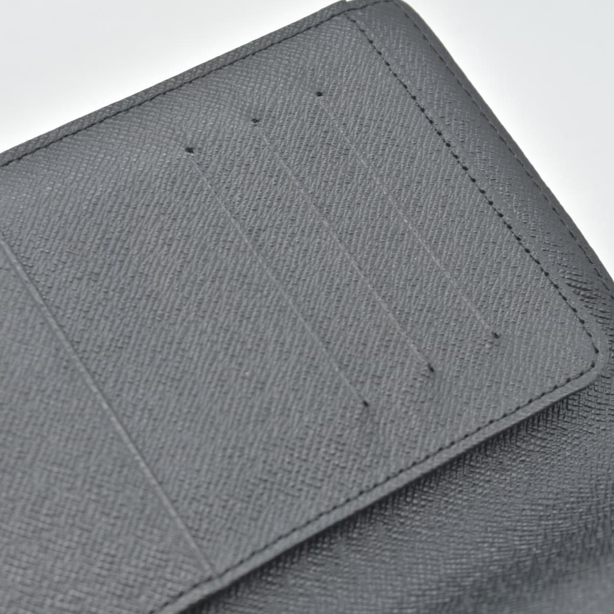 $390 2016 Louis Vuitton Damier Graphite Passport Cover MB2186