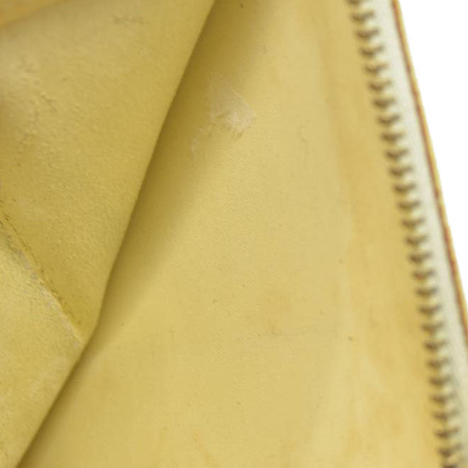 $490 Louis Vuitton Monogram Vernis Patent Leather Broom Zip Around Wallet MI0999