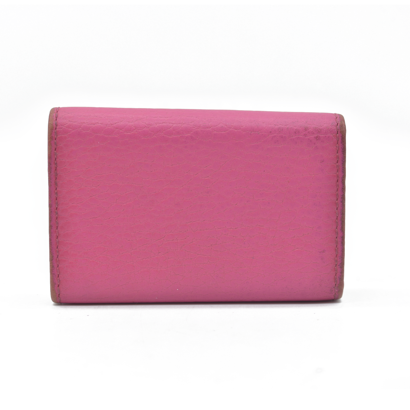 $450 GUCCI GG Marmont Leather 6 Ring Key Case