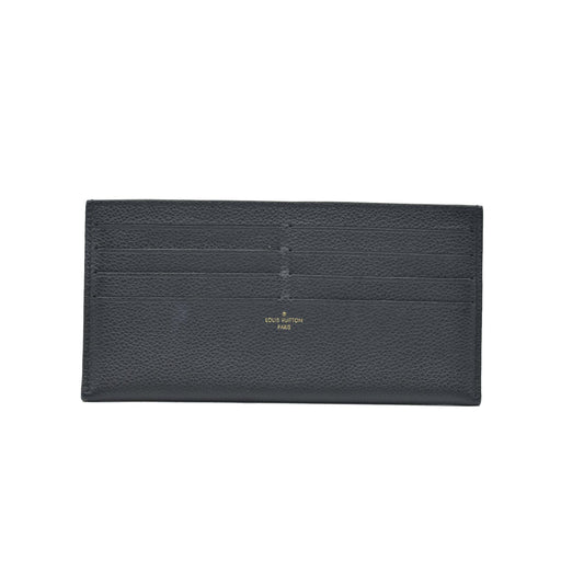 AUCTION $1720  LOUIS VUITTON  Epi Pochette Felicie Black Noir ard Holder Pouch