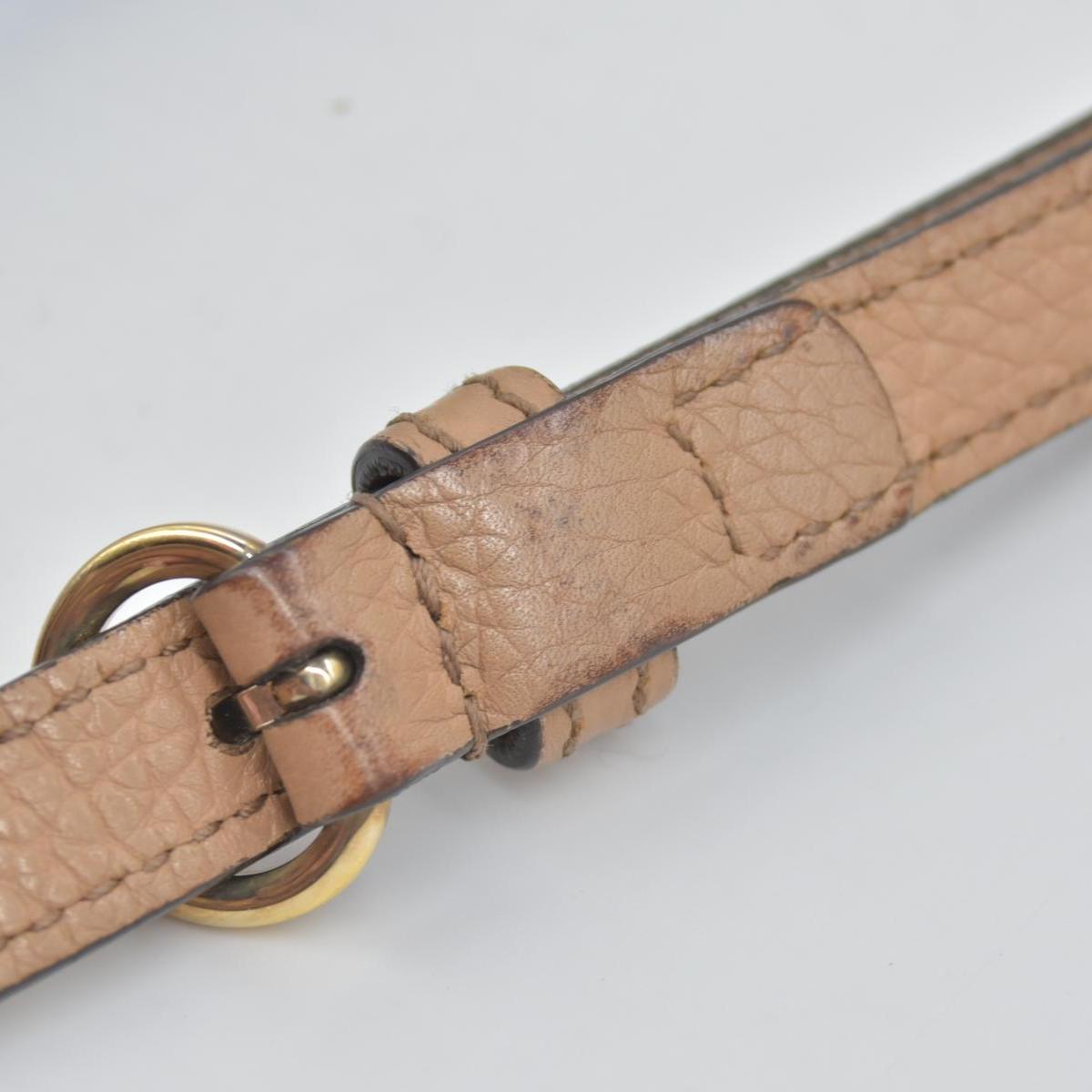 $1490 Gucci Interlocking G Soho Disco Beige