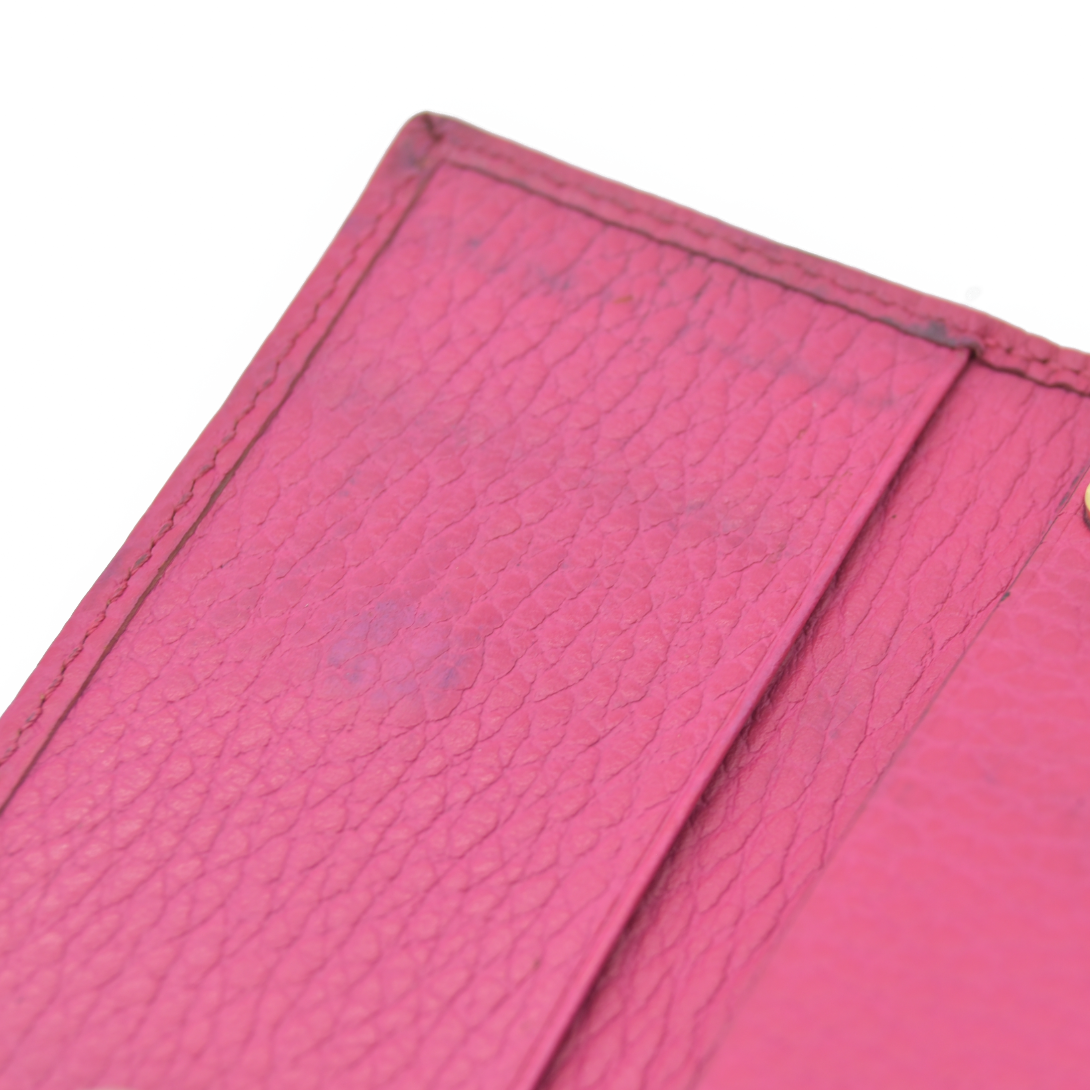 $450 GUCCI GG Marmont Leather 6 Ring Key Case