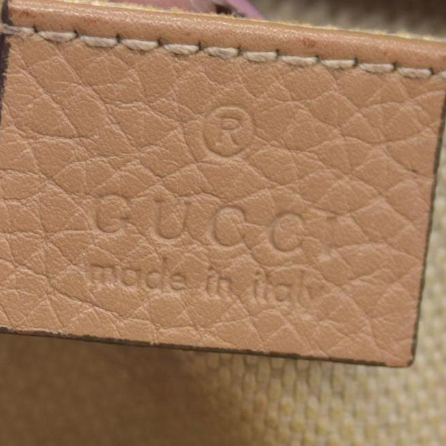 $1490 Gucci Interlocking G Soho Disco Beige