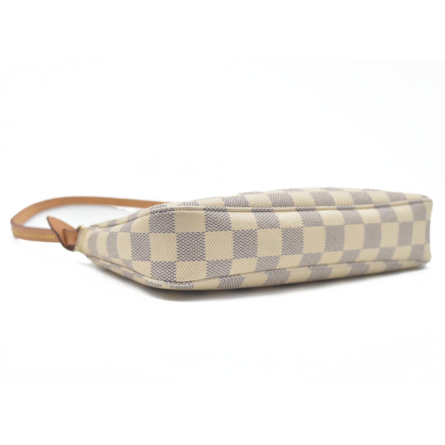 $1580 Louis Vuitton Damier Azur Pochette Accessories RFID