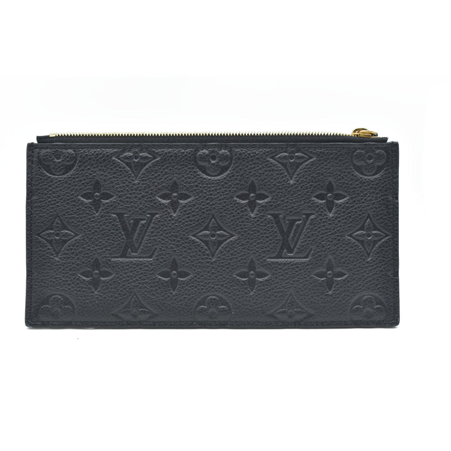 AUCTION LOUIS VUITTON  Epi Pochette Felicie Black  Noir $1720 Zipper Pouch
