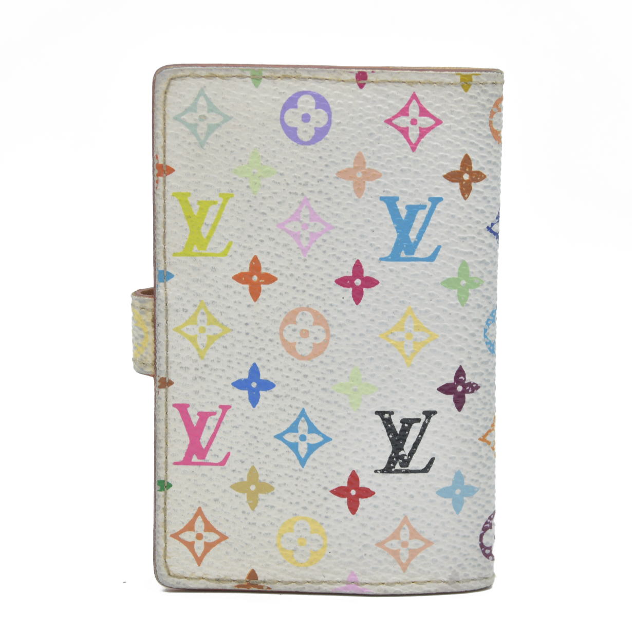 $510 LOUIS VUITTON Monogram Multicolor Agenda Mini Bifold Notebook Cover