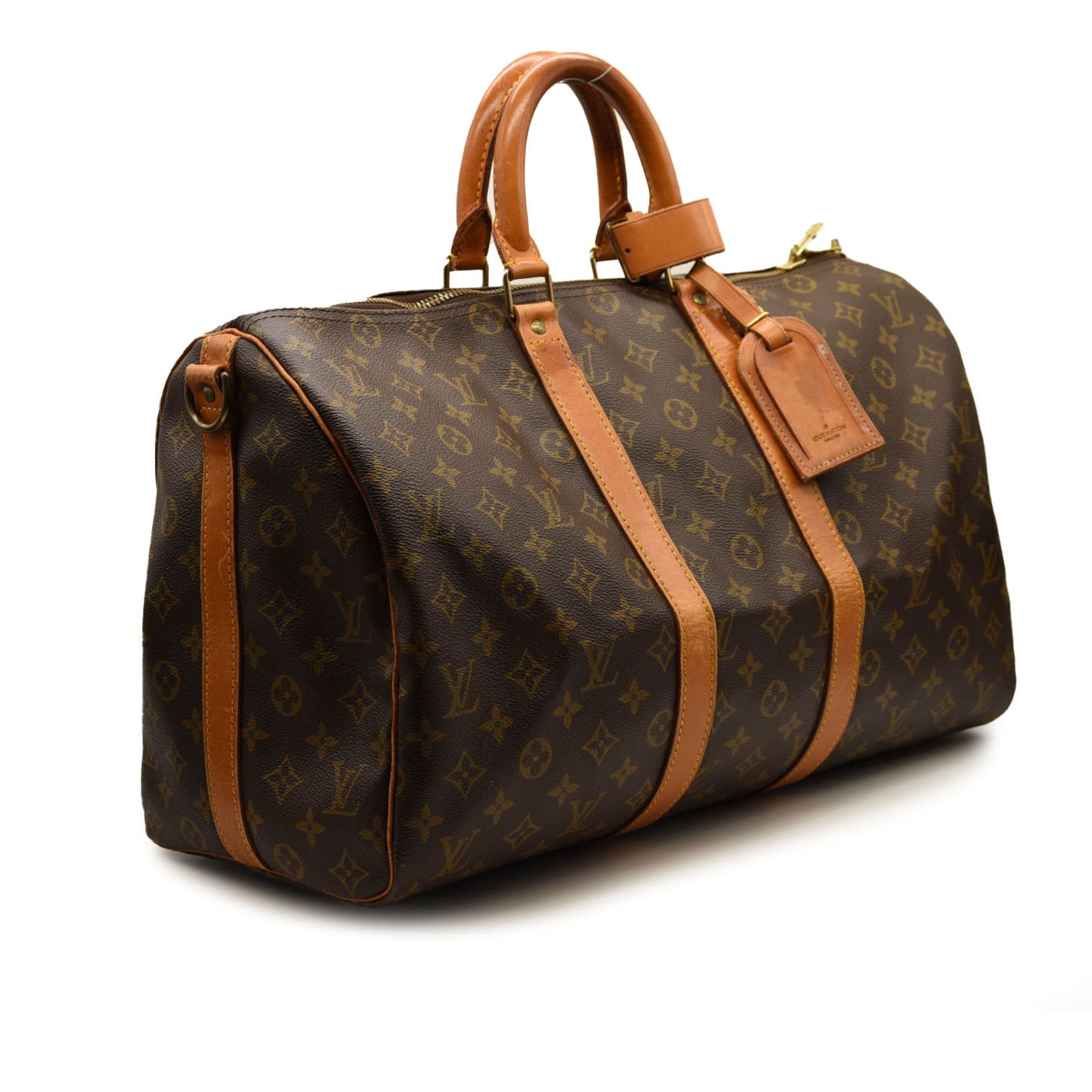 LOUIS VUITTON Monogram Keepall 45 Bandouliere FH1902