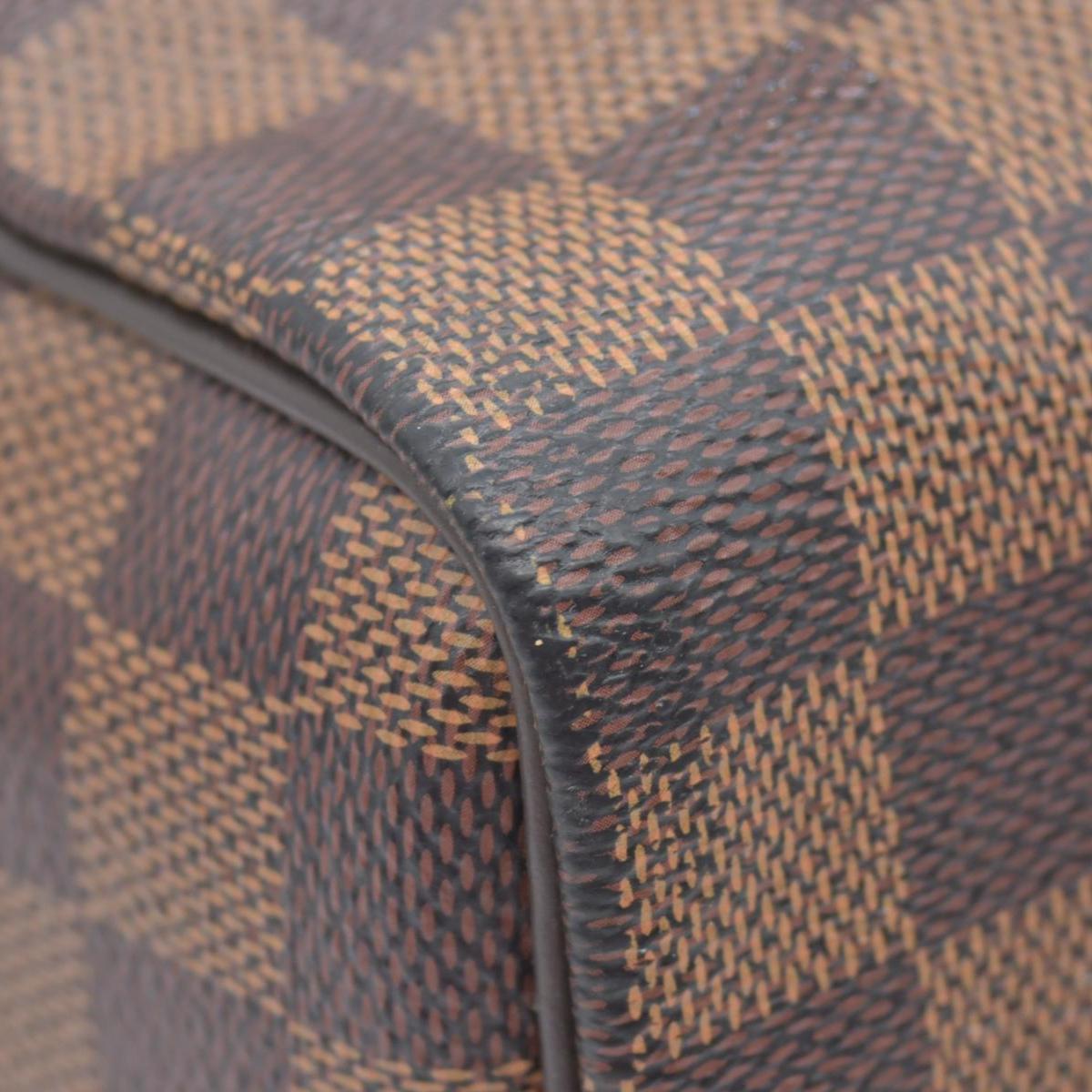 $1940 Louis Vuitton Damier Ebene Speedy Bandouliere 25 SD1159