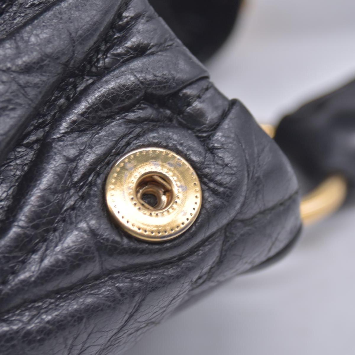 Miu Miu Leather Matelasse Bauletto Aperto Coffer CONSIGNMENT