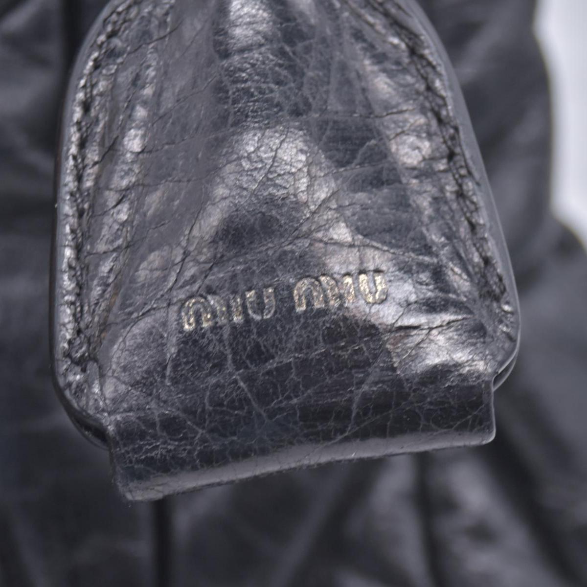 Miu Miu Leather Matelasse Bauletto Aperto Coffer CONSIGNMENT