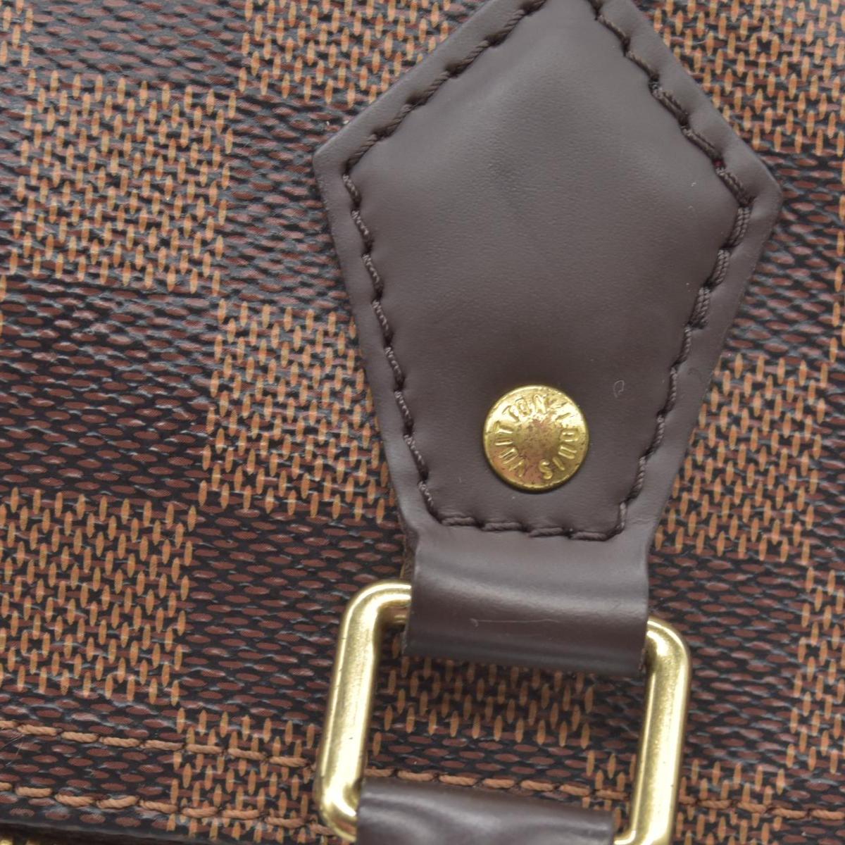 $1940 Louis Vuitton Damier Ebene Speedy Bandouliere 25 SD1159