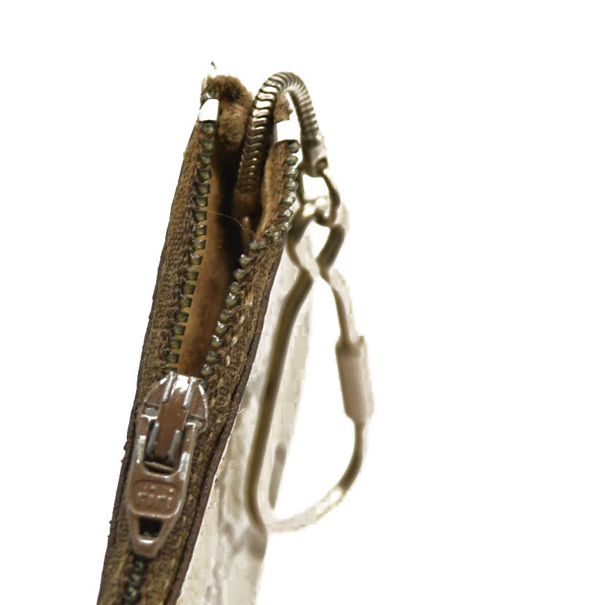 GUCCI GG Logo PVC Leather Coin Purse Wallet Beige