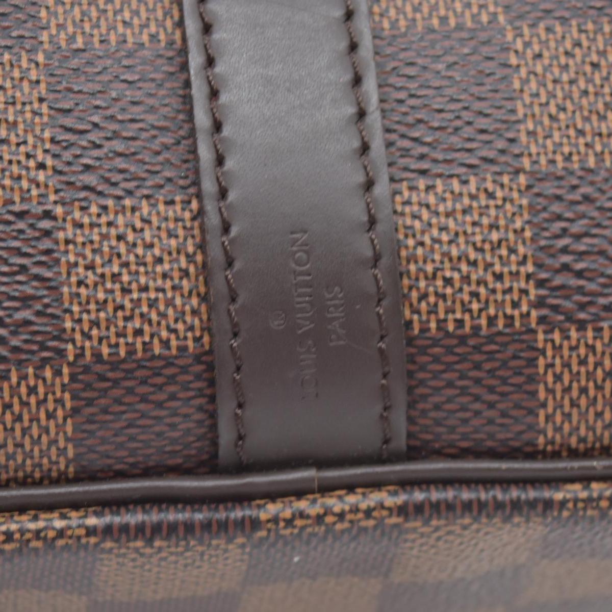 $1940 Louis Vuitton Damier Ebene Speedy Bandouliere 25 SD1159