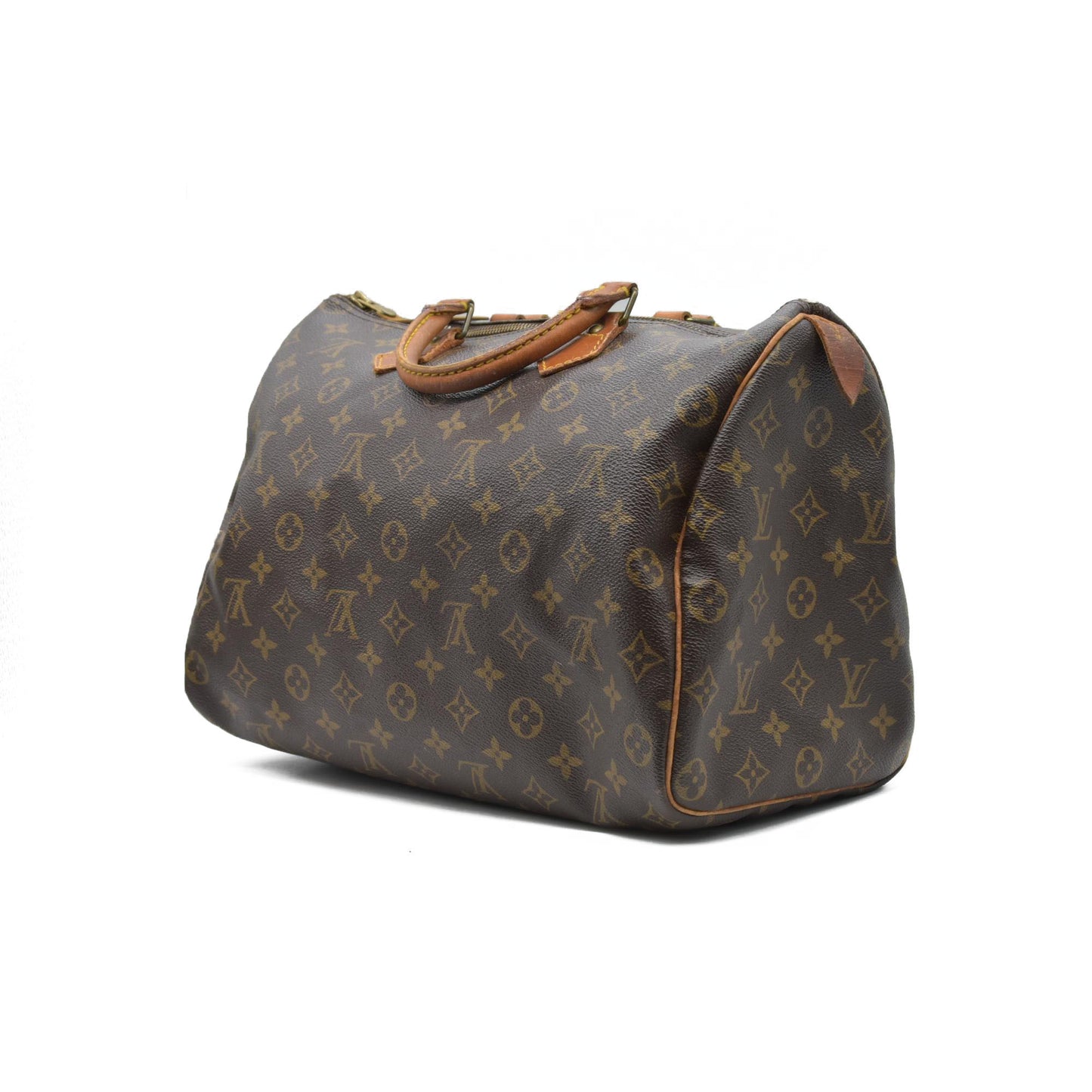$1730 1987 Louis Vuitton Monogram Speedy 35 VI872