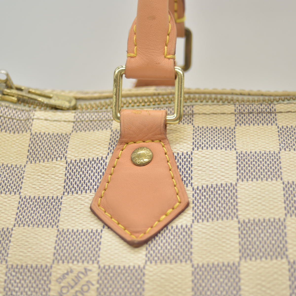 $2040 2017 Louis Vuitton Damier Azur Speedy Bandouliere 30 DU1197 10020138