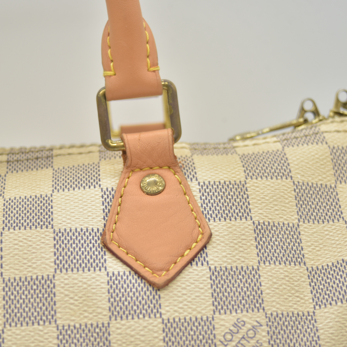 $2040 2017 Louis Vuitton Damier Azur Speedy Bandouliere 30 DU1197 10020138