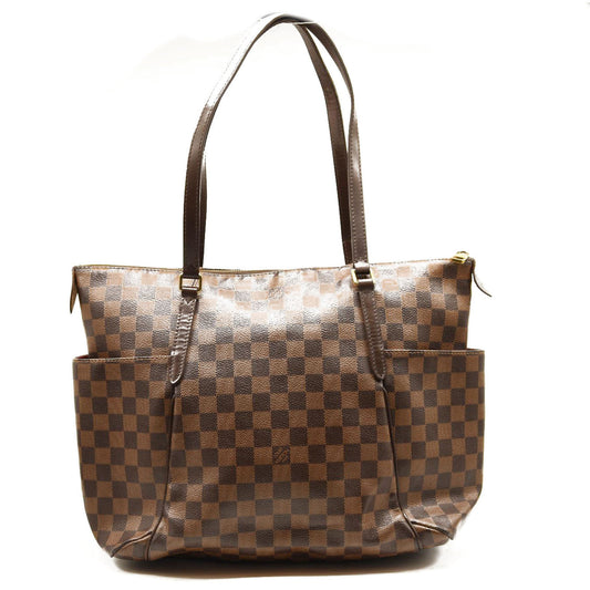 USED LOUIS VUITTON Damier Ebene Totally MM