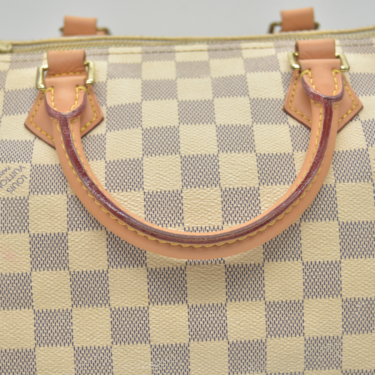 $2040 2017 Louis Vuitton Damier Azur Speedy Bandouliere 30 DU1197 10020138