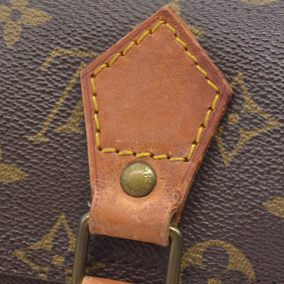 $1730 1987 Louis Vuitton Monogram Speedy 35 VI872