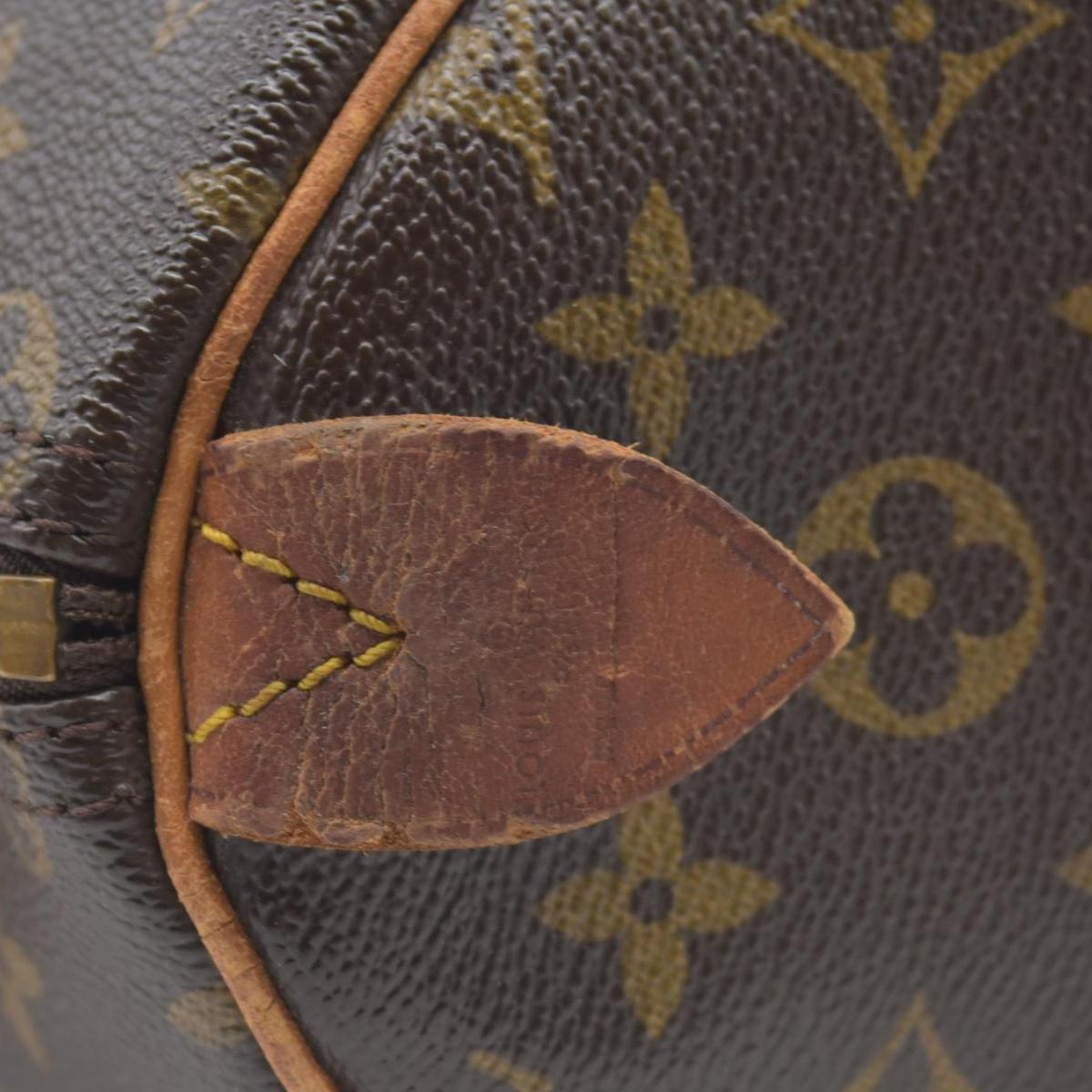 $1730 1987 Louis Vuitton Monogram Speedy 35 VI872