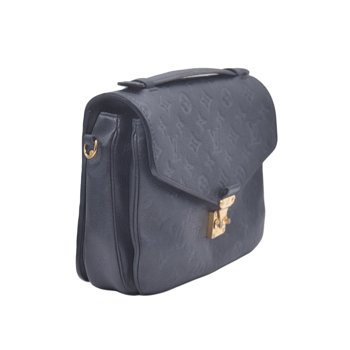$3100 Louis Vuitton Empreinte Pochette Metis Black RFID