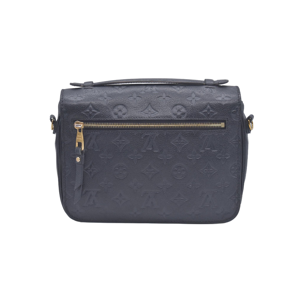 $3100 Louis Vuitton Empreinte Pochette Metis Black RFID