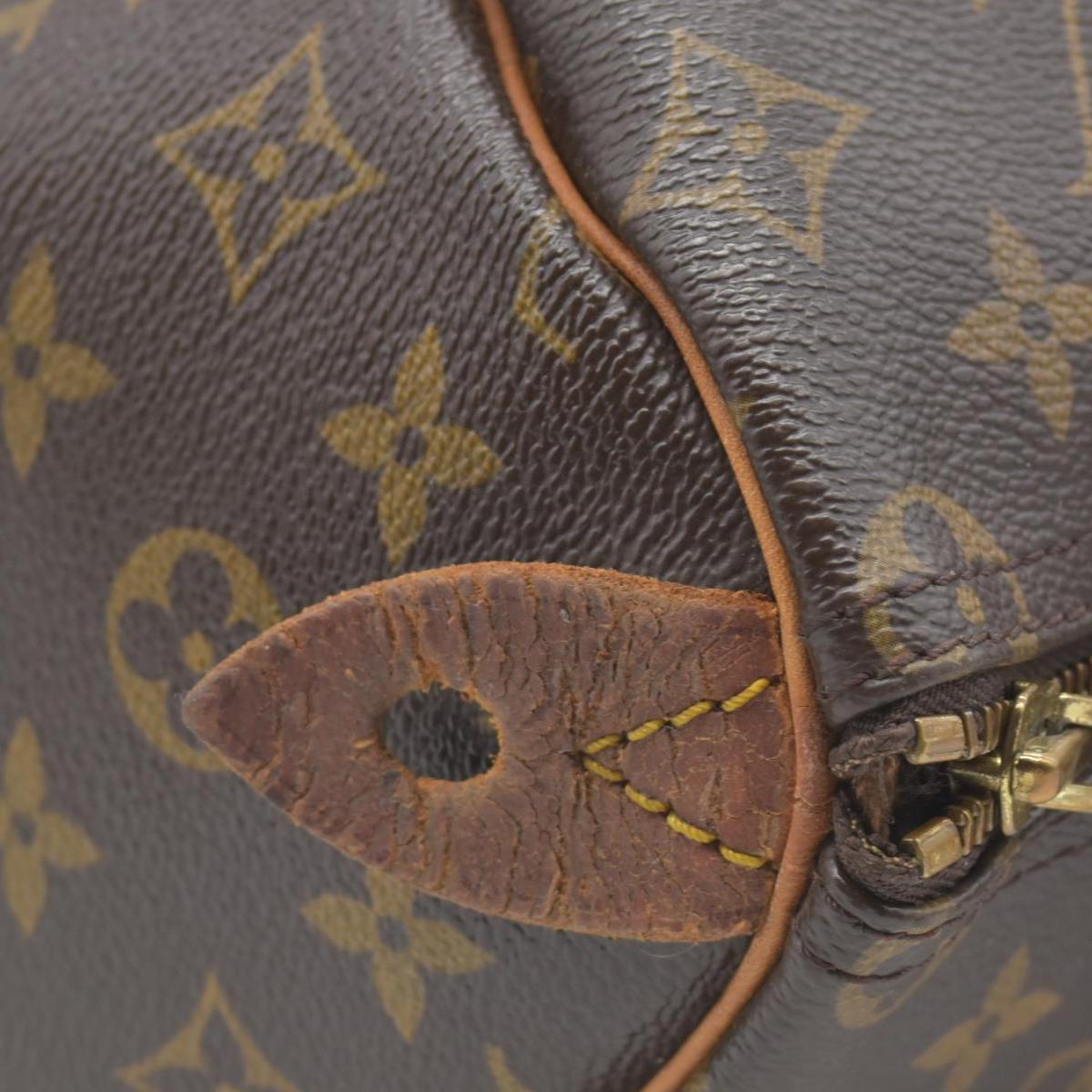 $1730 1987 Louis Vuitton Monogram Speedy 35 VI872