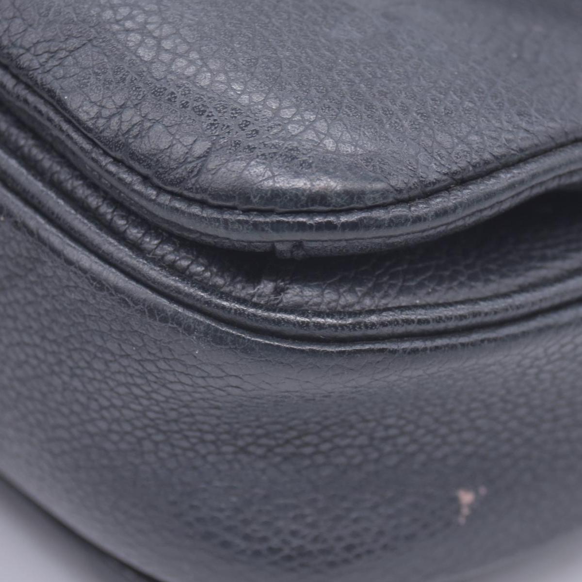 $3100 Louis Vuitton Empreinte Pochette Metis Black RFID