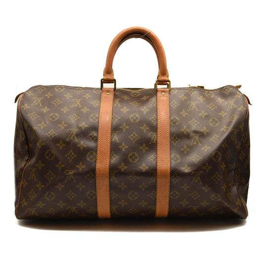 LOUIS VUITTON Monogram Keepall 45 VI0910