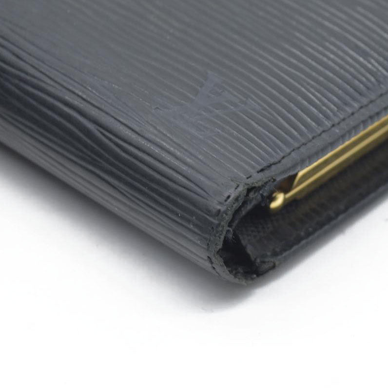 $905 LOUIS VUITTON Epi Porte Monnaie Billets Viennois Wallet