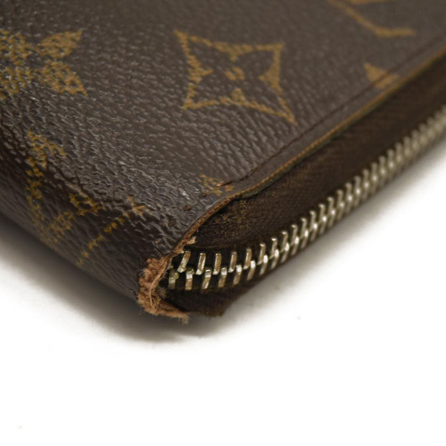 LOUIS VUITTON Monogram Zippy Wallet CA0056