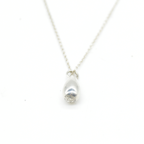$360 Tiffany & Co Elsa Peretti Teardrop Pendant Sterling Silver