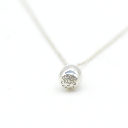 $360 Tiffany & Co Elsa Peretti Teardrop Pendant Sterling Silver