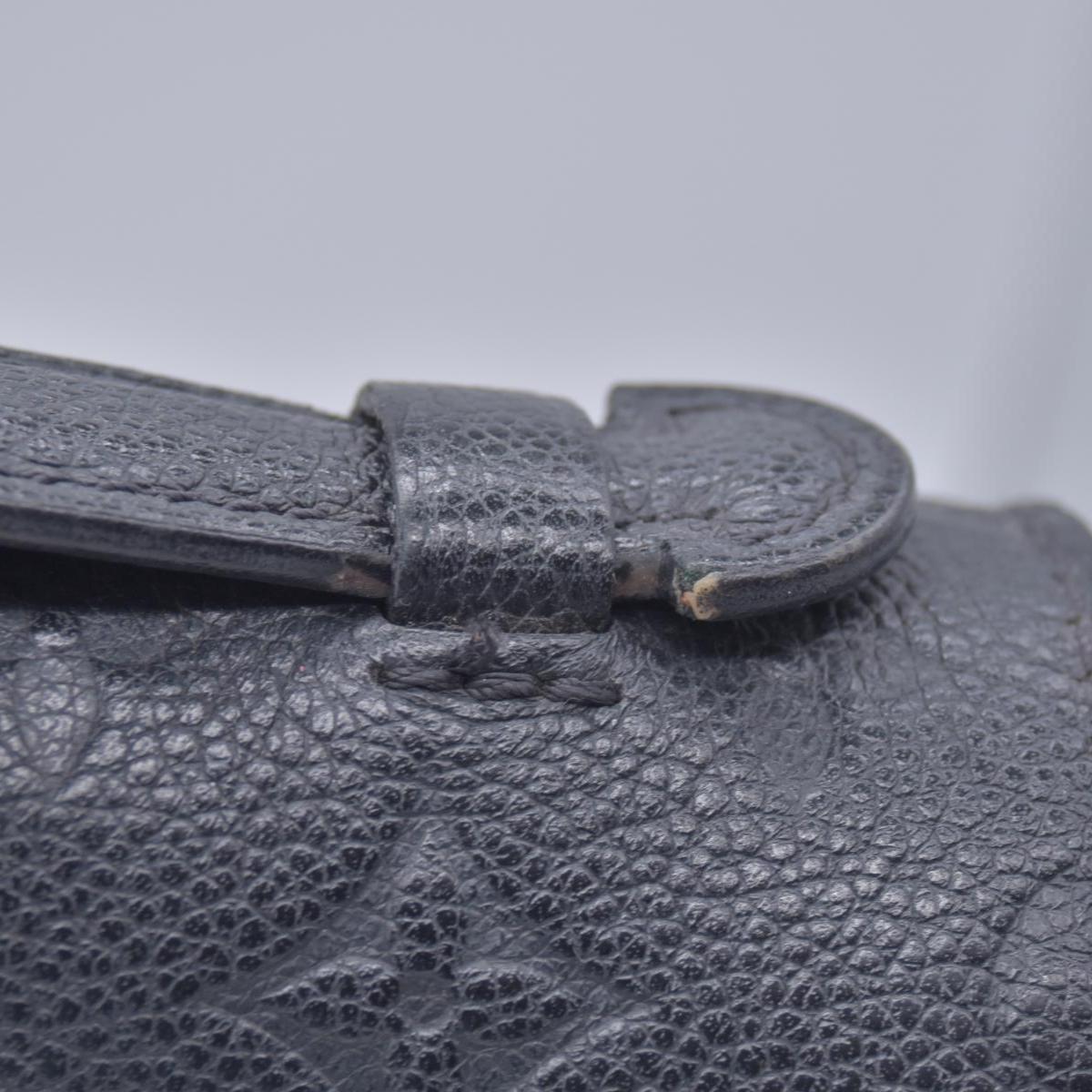 $3100 Louis Vuitton Empreinte Pochette Metis Black RFID