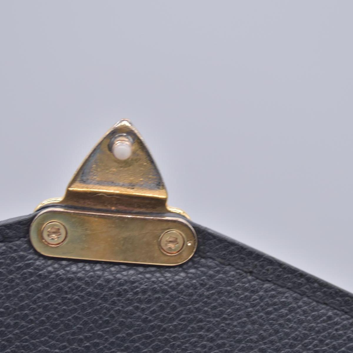$3100 Louis Vuitton Empreinte Pochette Metis Black RFID