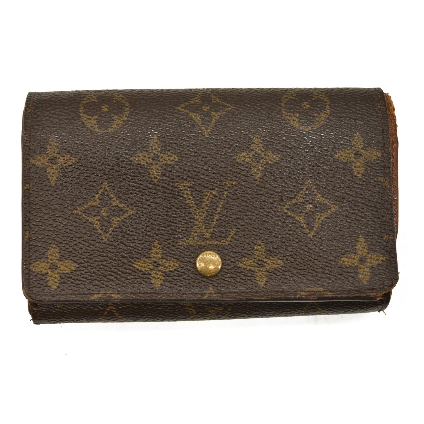 Louis Vuitton  Monogram Porte-Monnaie Billets Tresor Wallet RA0052