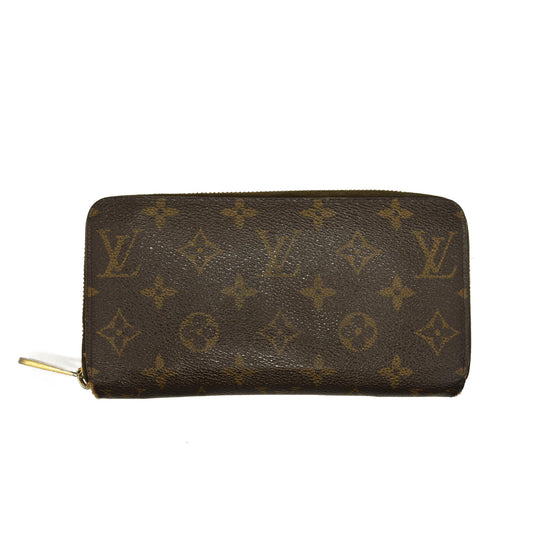 LOUIS VUITTON Monogram Zippy Wallet GI2182