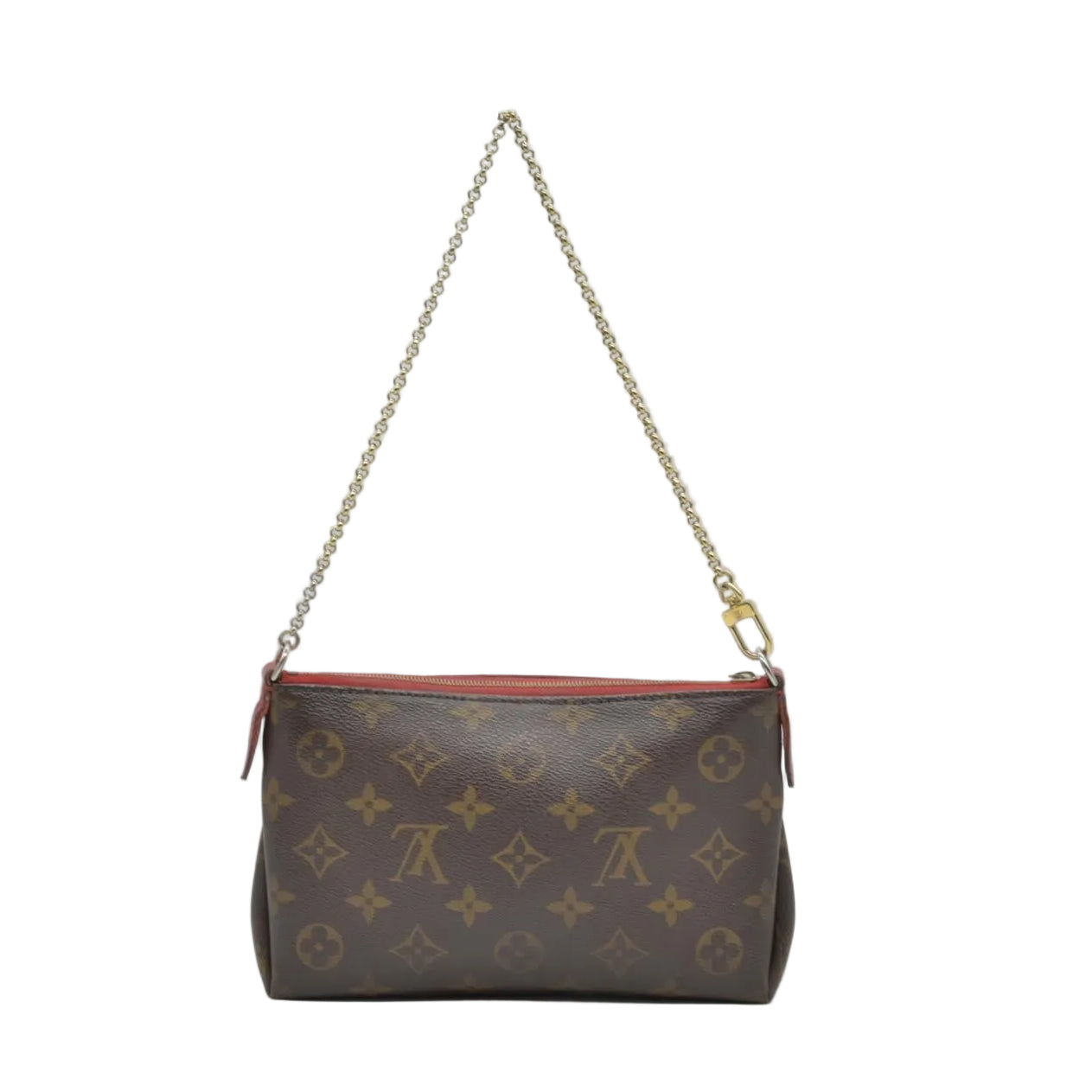 $1550 2016 Louis Vuitton Monogram Pallas Clutch Poppy GI0186