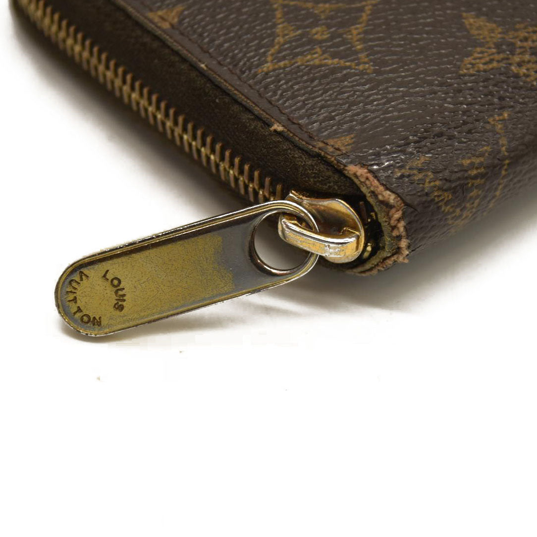 LOUIS VUITTON Monogram Zippy Wallet GI2182