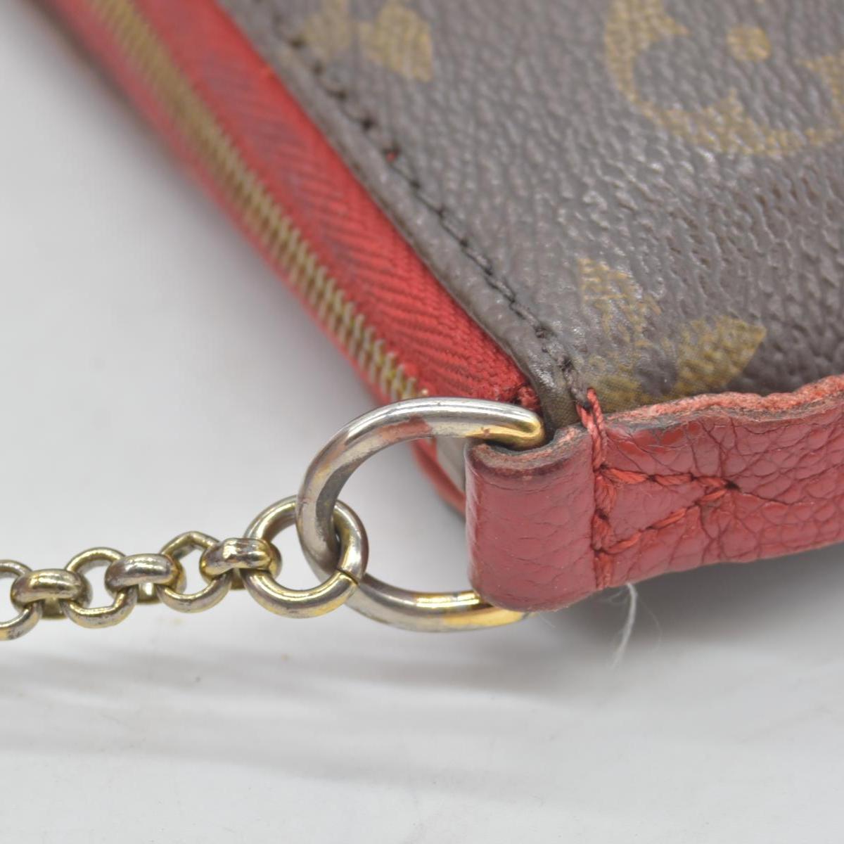 $1550 2016 Louis Vuitton Monogram Pallas Clutch Poppy GI0186