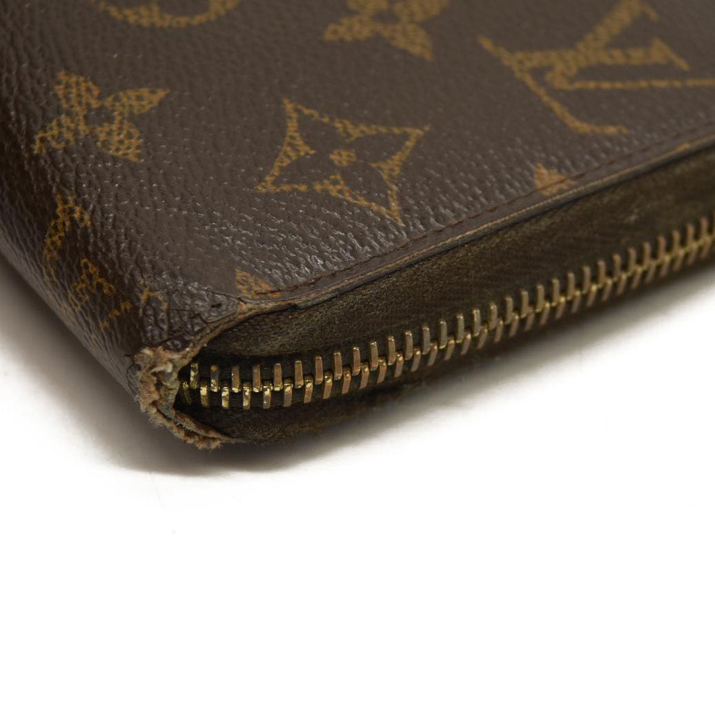 LOUIS VUITTON Monogram Zippy Wallet GI2182